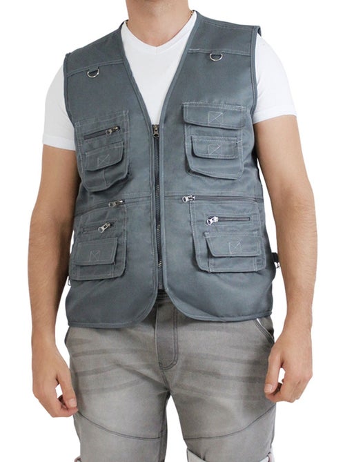 Gilet de pêche Kebello - Kiabi