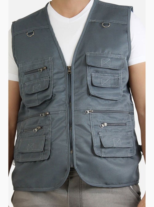 Gilet de pêche Kebello - Kiabi