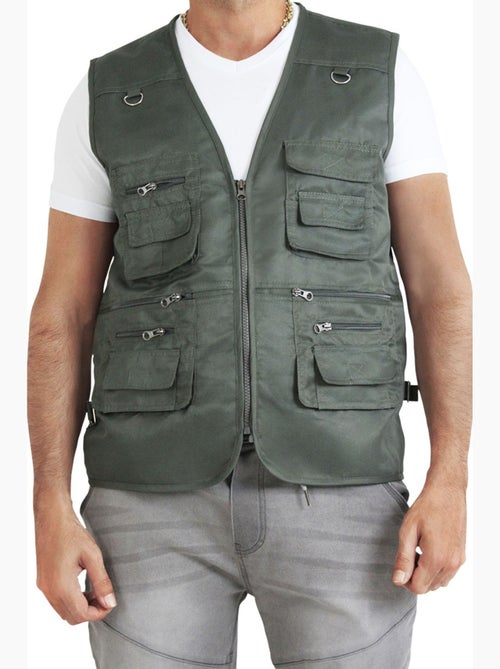 Gilet de pêche Kebello - Kiabi