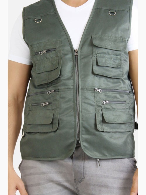 Gilet de pêche Kebello - Kiabi