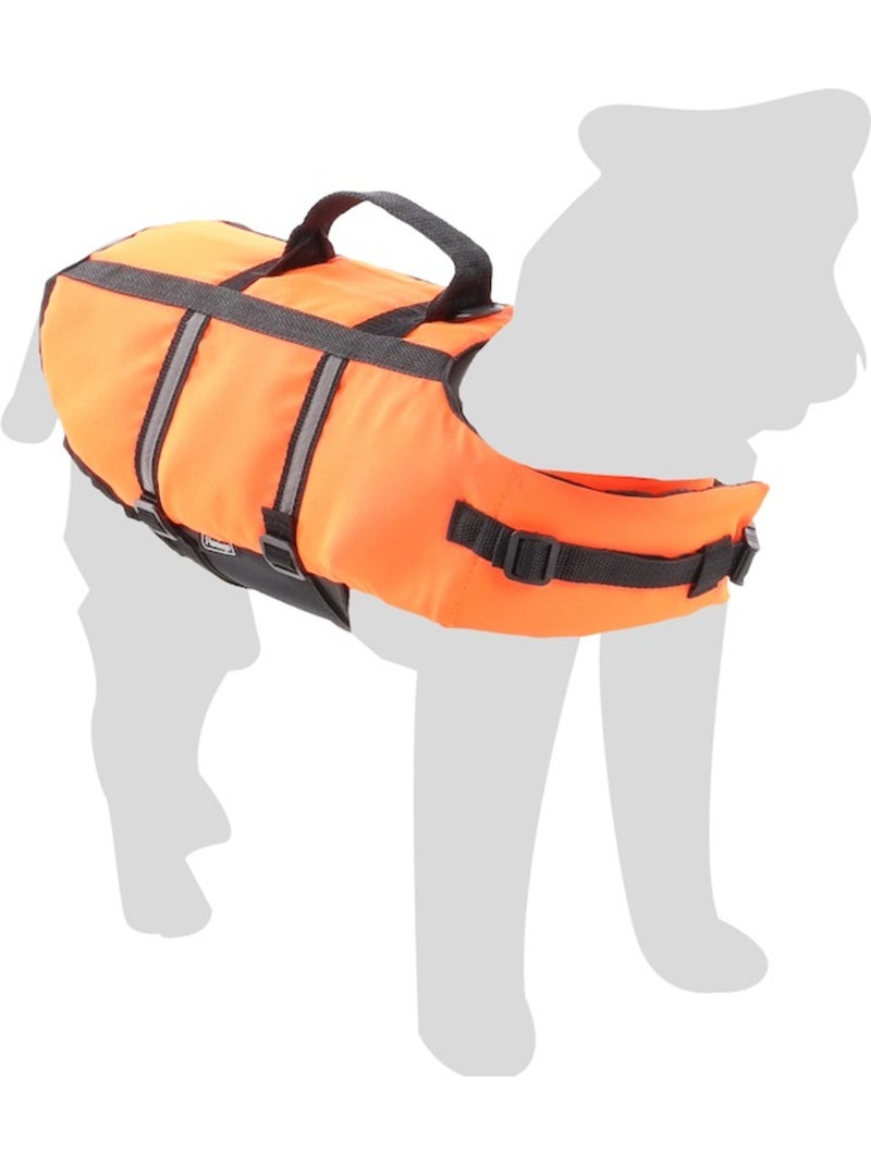 Gilet de Sauvetage pour Chien Marinus fluo Orange - Kiabi