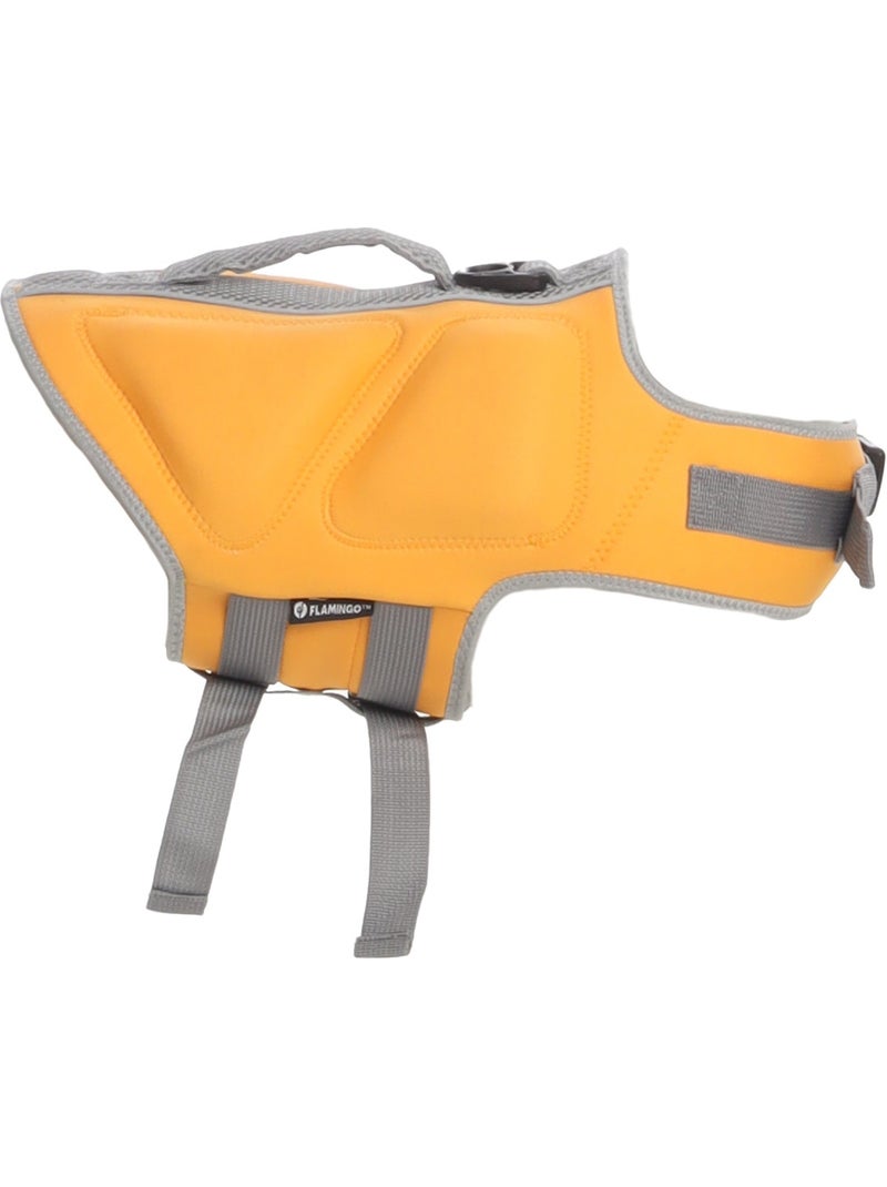 Gilet de Sauvetage réglable pour Chien Swimmy Jaune - Kiabi