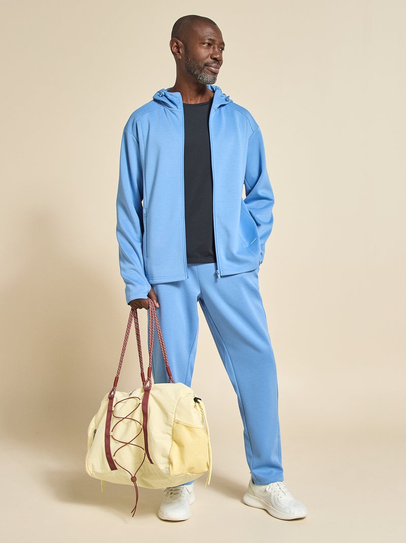 Gilet de sport à capuche - (ekstract) Bleu - Kiabi