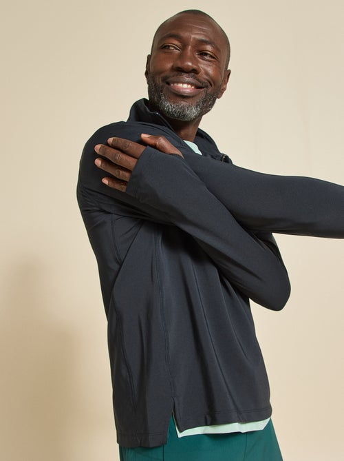 Gilet de sport à col zippé - (ekstract) - Kiabi