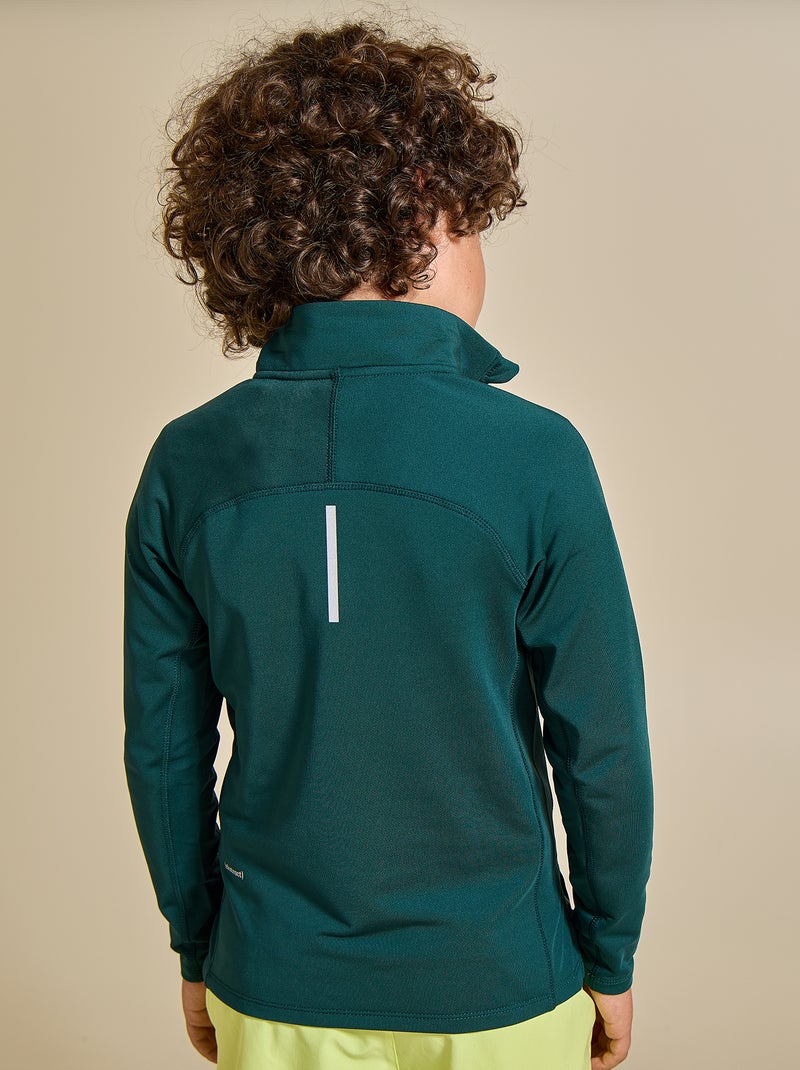 Gilet de sport col camionneur - (ekstract) Vert - Kiabi