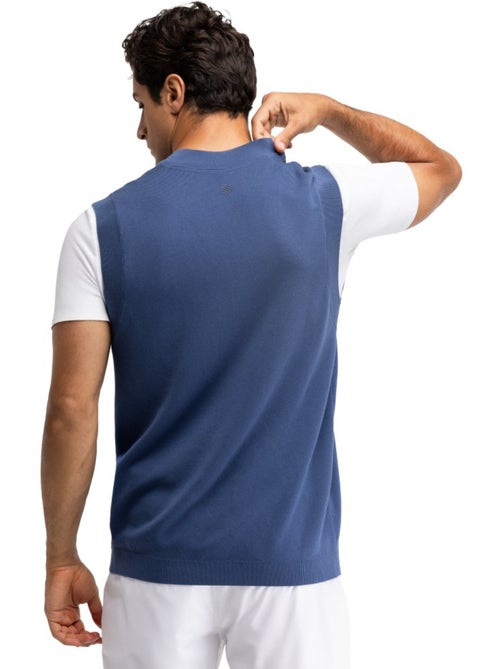 Gilet de tennis en maille col en v homme tennis homme serve - Kiabi Gilet de tennis en maille col en v homme tennis homme serve - Kiabi