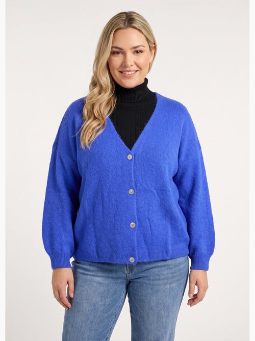 Gilet doux chaud tendance avec alpaga - afibel - Kiabi Gilet doux chaud tendance avec alpaga - afibel - Kiabi