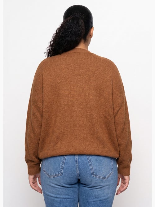Gilet doux chaud tendance avec alpaga - afibel - Kiabi Gilet doux chaud tendance avec alpaga - afibel - Kiabi