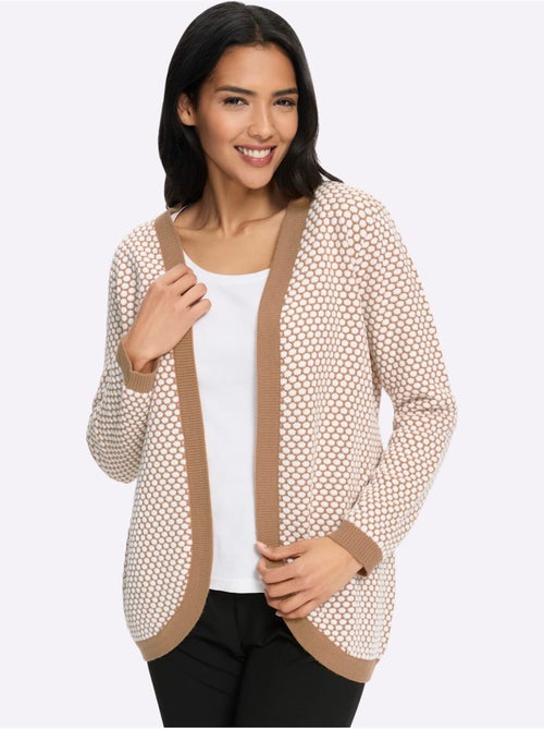 Gilet doux et moelleux - taille standard - moda vilona - Kiabi Gilet doux et moelleux - taille standard - moda vilona - Kiabi