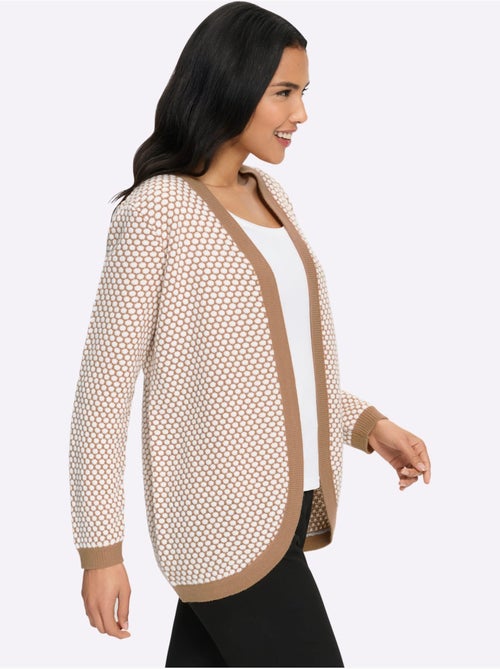 Gilet doux et moelleux - taille standard - moda vilona - Kiabi Gilet doux et moelleux - taille standard - moda vilona - Kiabi