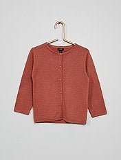 Gilets Ponchos Kits De Tricot Pour Bebe Fille Kiabi