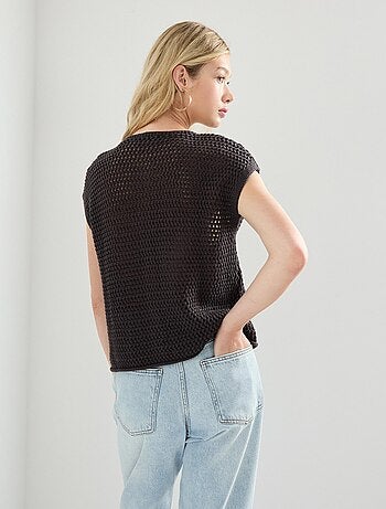 Gilet en crochet, MO Fashion