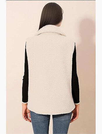 Gilet en fausse fourrure bdart