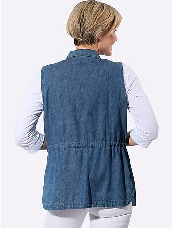 Gilet En Jean 100% Coton - Taille Standard - Witt