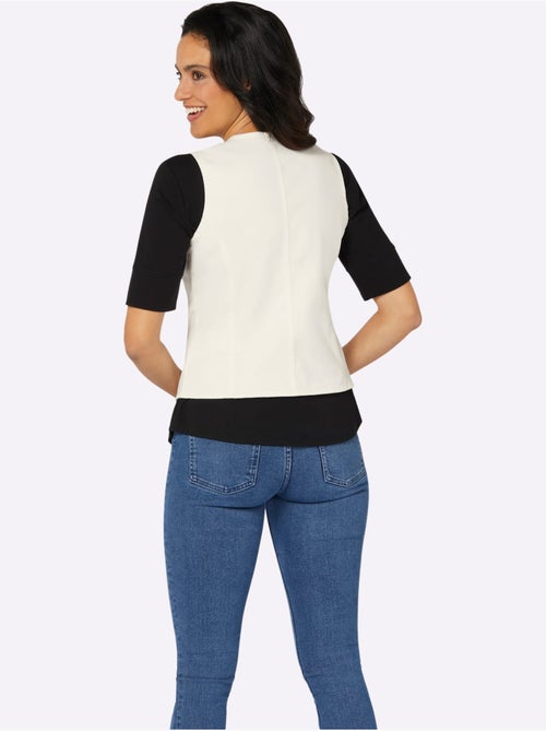 Gilet En Jean Pourcentage De Coton élevé - Taille Standard - Witt - Kiabi