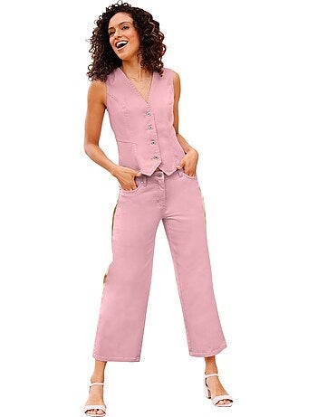 Gilet En Jean Pourcentage De Coton élevé - Taille Standard - Witt