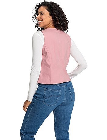 Gilet En Jean Pourcentage De Coton élevé - Taille Standard - Witt