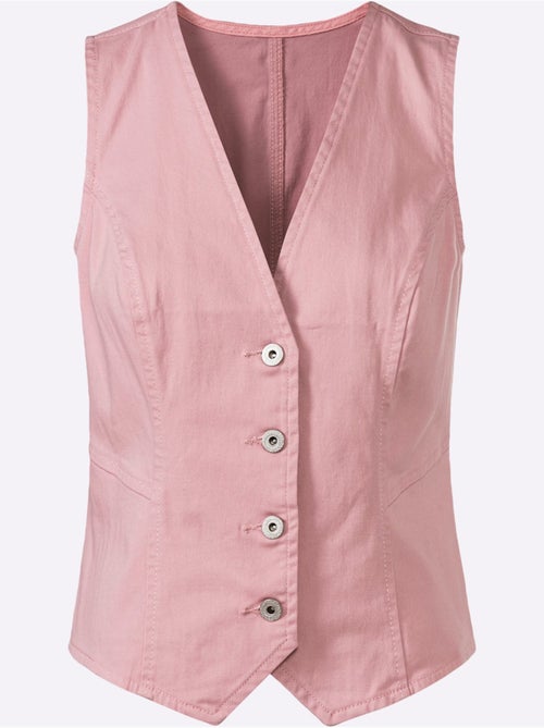 Gilet En Jean Pourcentage De Coton élevé - Taille Standard - Witt - Kiabi