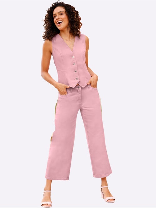 Gilet En Jean Pourcentage De Coton élevé - Taille Standard - Witt - Kiabi
