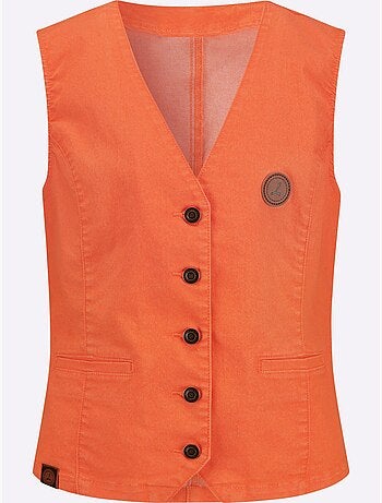 Gilet En Jean Qualité Coton - Taille Standard - Witt