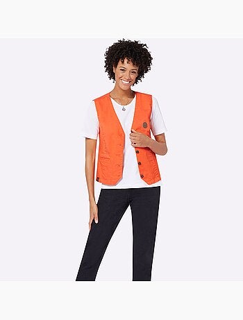 Gilet En Jean Qualité Coton - Taille Standard - Witt