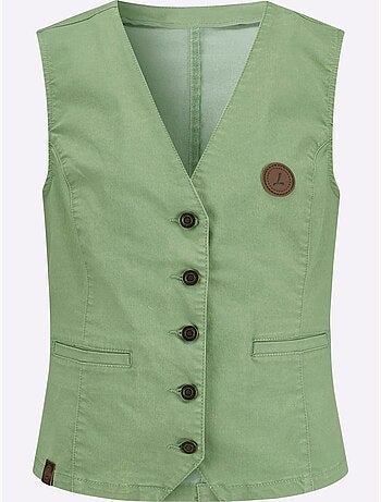 Gilet En Jean Qualité Coton - Taille Standard - Witt