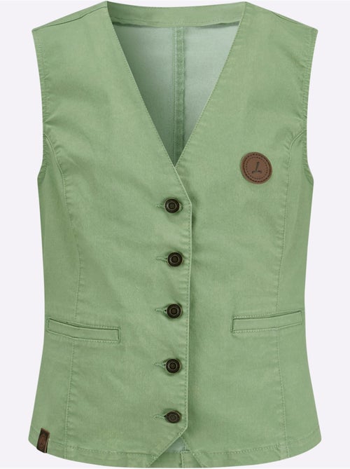 Gilet En Jean Qualité Coton - Taille Standard - Witt - Kiabi