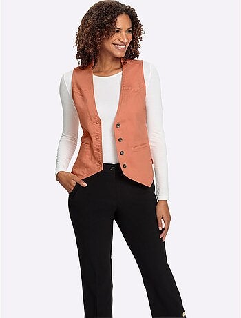 Gilet En Jean Qualité Coton Doux Sur La Peau - Taille Standard - Witt
