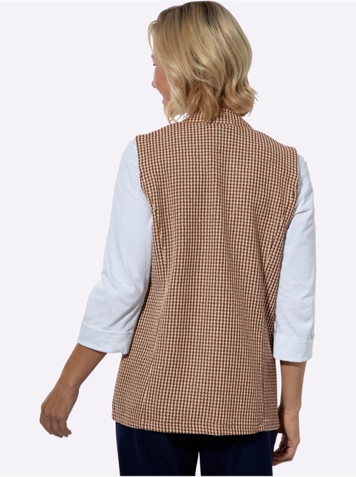 Gilet En Jersey Avec Coton - Taille Standard - Witt - Kiabi Gilet En Jersey Avec Coton - Taille Standard - Witt - Kiabi