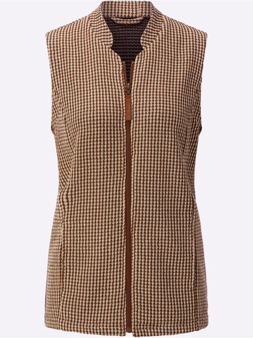 Gilet En Jersey Avec Coton - Taille Standard - Witt - Kiabi Gilet En Jersey Avec Coton - Taille Standard - Witt - Kiabi
