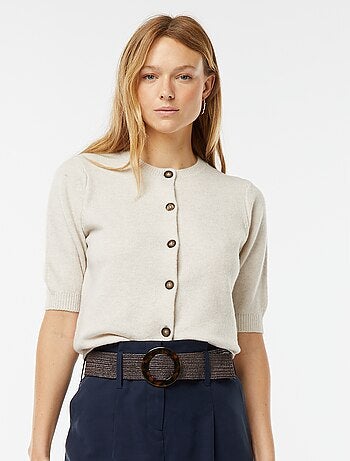 Gilet en laine mélangé