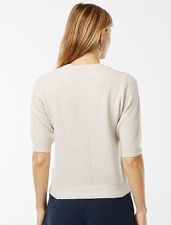 Gilet en laine mélangé