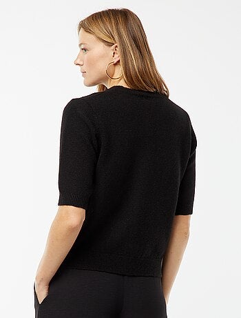 Gilet en laine mélangé