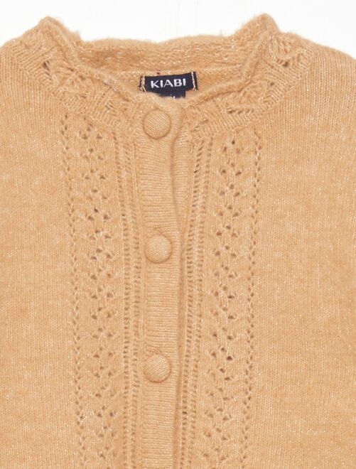 Gilet discount beige fille