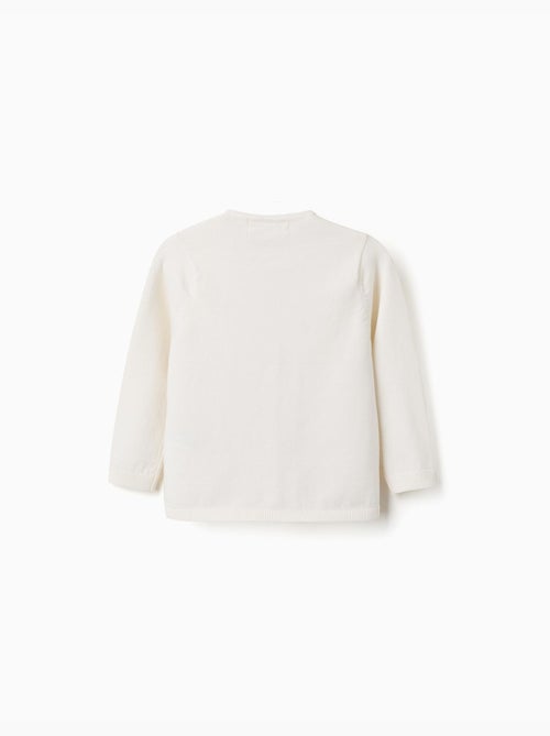 Gilet en maille avec col rond - Kiabi