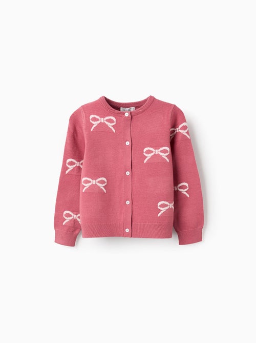 Gilet en Maille avec Jacquard - Kiabi