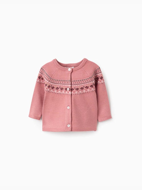 Gilet en maille avec motif jacquard - Kiabi Gilet en maille avec motif jacquard - Kiabi