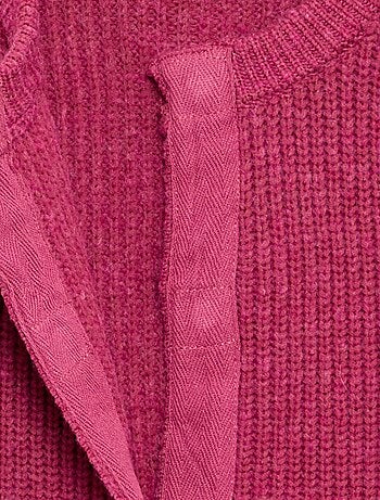 Gilet en maille chaude - collection facile à enfiler