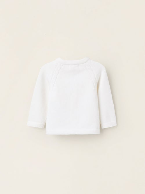 Gilet en Maille en Coton - Kiabi