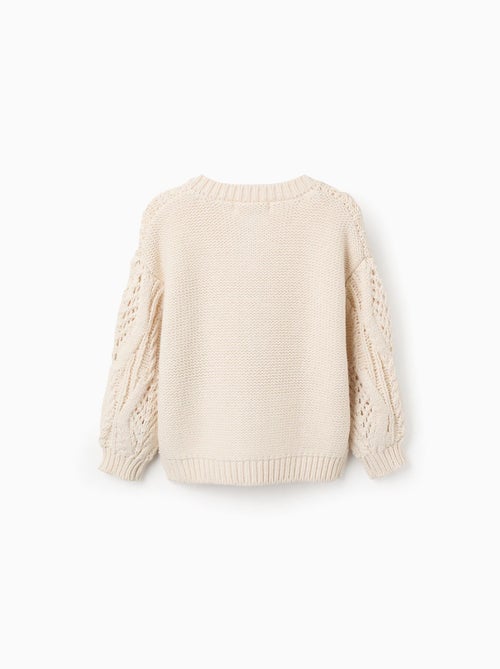 Gilet en Maille Épaisse avec Effets - Kiabi