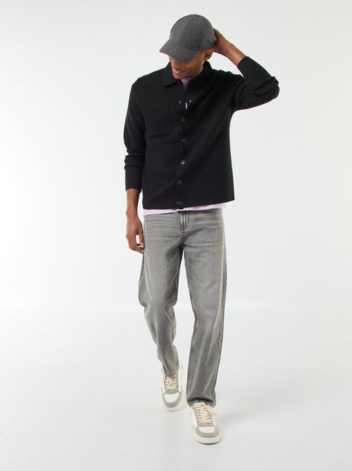 Gilet en maille fine jauge - Kiabi