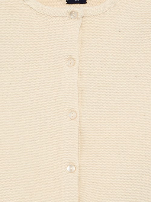 Gilet en maille fine jauge uni - Kiabi Gilet en maille fine jauge uni - Kiabi