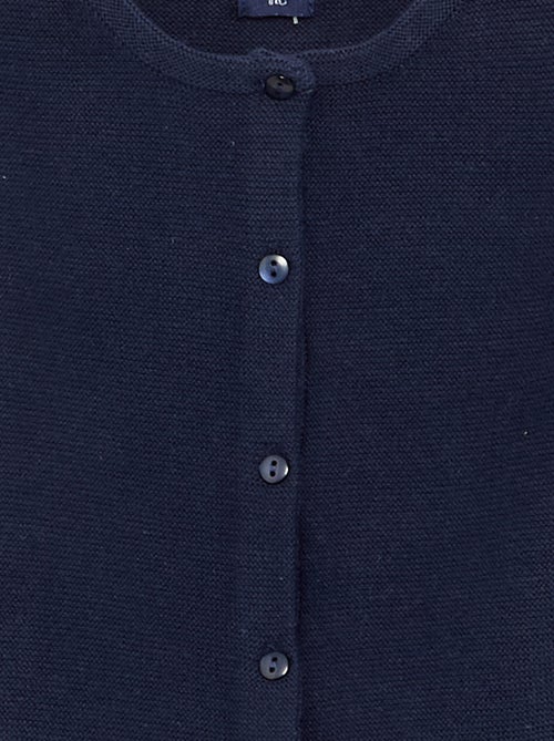 Gilet en maille fine jauge uni - Kiabi Gilet en maille fine jauge uni - Kiabi