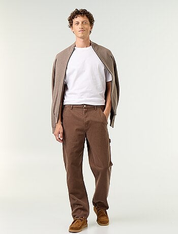 Gilet en maille fine jauge zippé