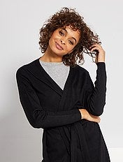 gilet noir pailleté femme