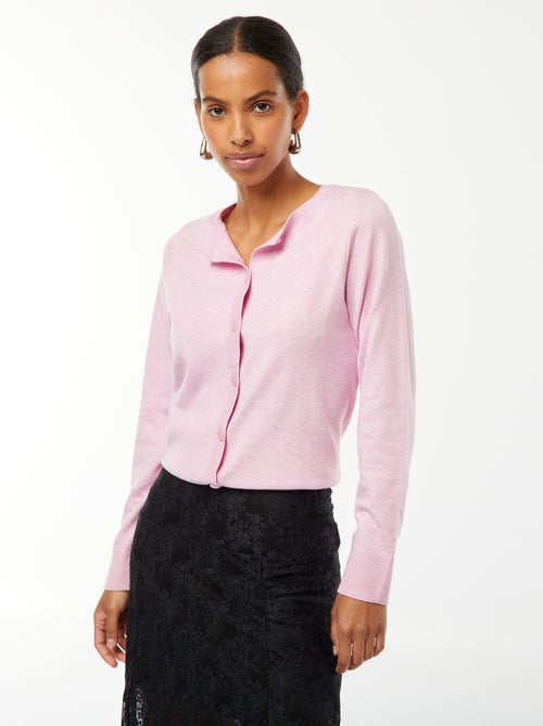 Gilet en maille fine - Kiabi