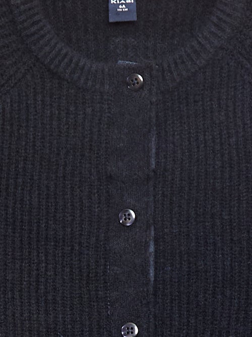 Gilet en maille grosse jauge avec ouverture aimantée - So Easy - Kiabi