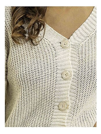 Gilet en maille KORFULA