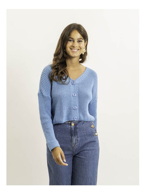 Gilet en maille KORFULA - Kiabi