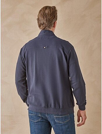 Gilet en maille piquée zippé - DAXON